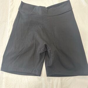Women's Black High-Waisted Shorts